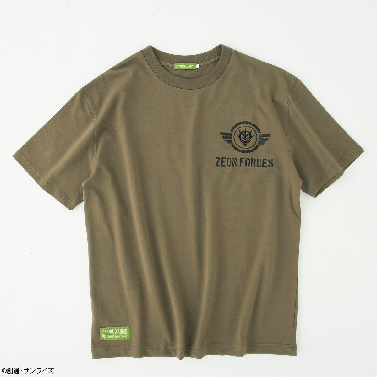 STRICT-G.ARMS『機動戦士ガンダム』Tシャツ ZEON FORCES