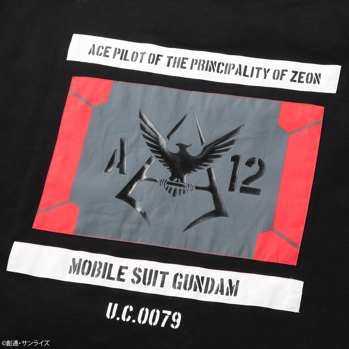 STRICT-G.ARMS『機動戦士ガンダム』Tシャツ シャア・アズナブルパーソナルマーク
