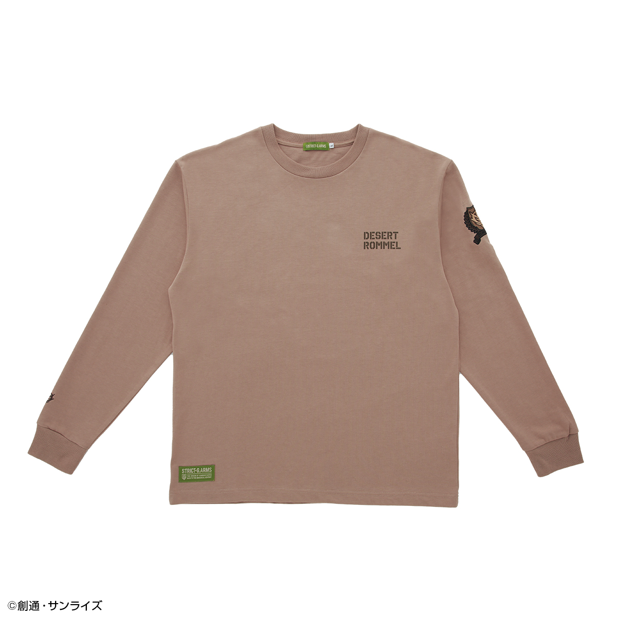 STRICT-G.ARMS『機動戦士ガンダムZZ』ロングTシャツ ロンメル隊A