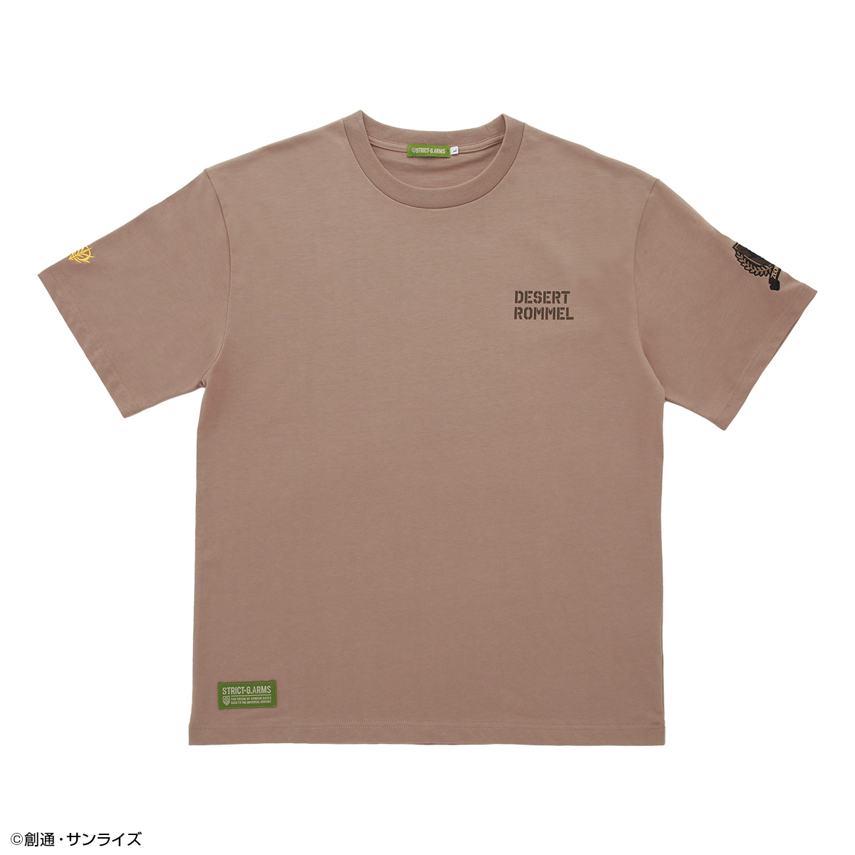 STRICT-G.ARMS『機動戦士ガンダムZZ』半袖Tシャツ ロンメル隊A