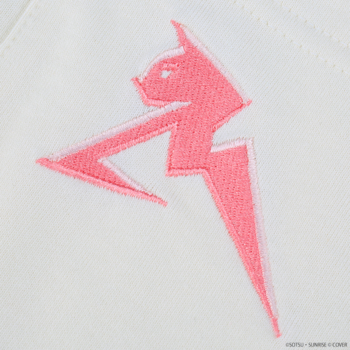 STRICT-G×ホロライブプロダクション 刺繍Tシャツ さくらみこ エンブレム【機動戦士ガンダム 逆襲のシャア Ver.】