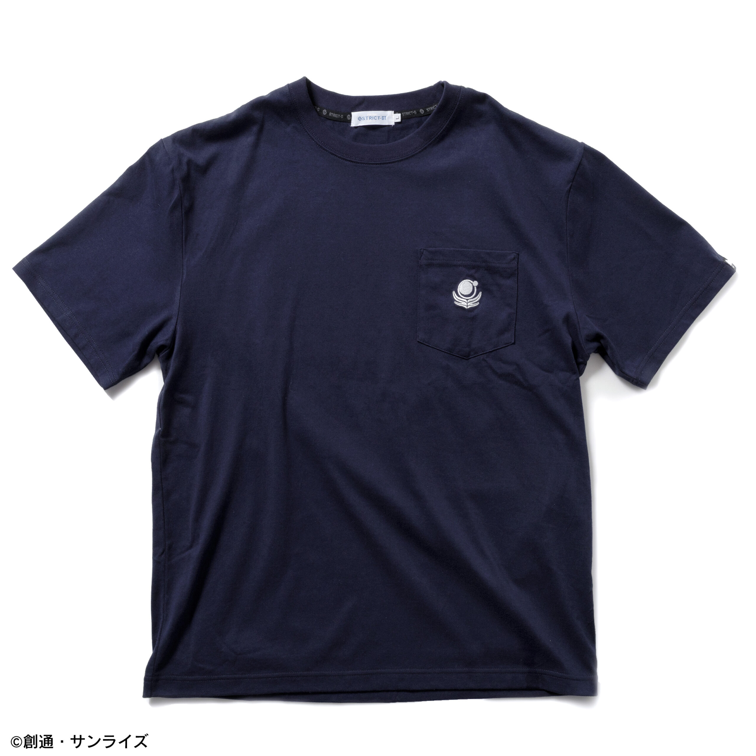 STRICT-G BASIC『機動戦士ガンダムSEED』ポケット付き刺繍Tシャツ 地球連合軍