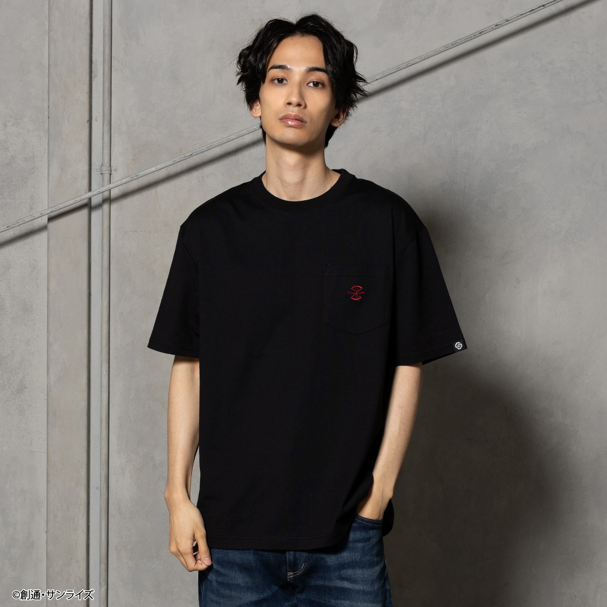 STRICT-G BASIC『機動戦士ガンダムSEED』ポケット付き刺繍Tシャツ Z.A.F.T.