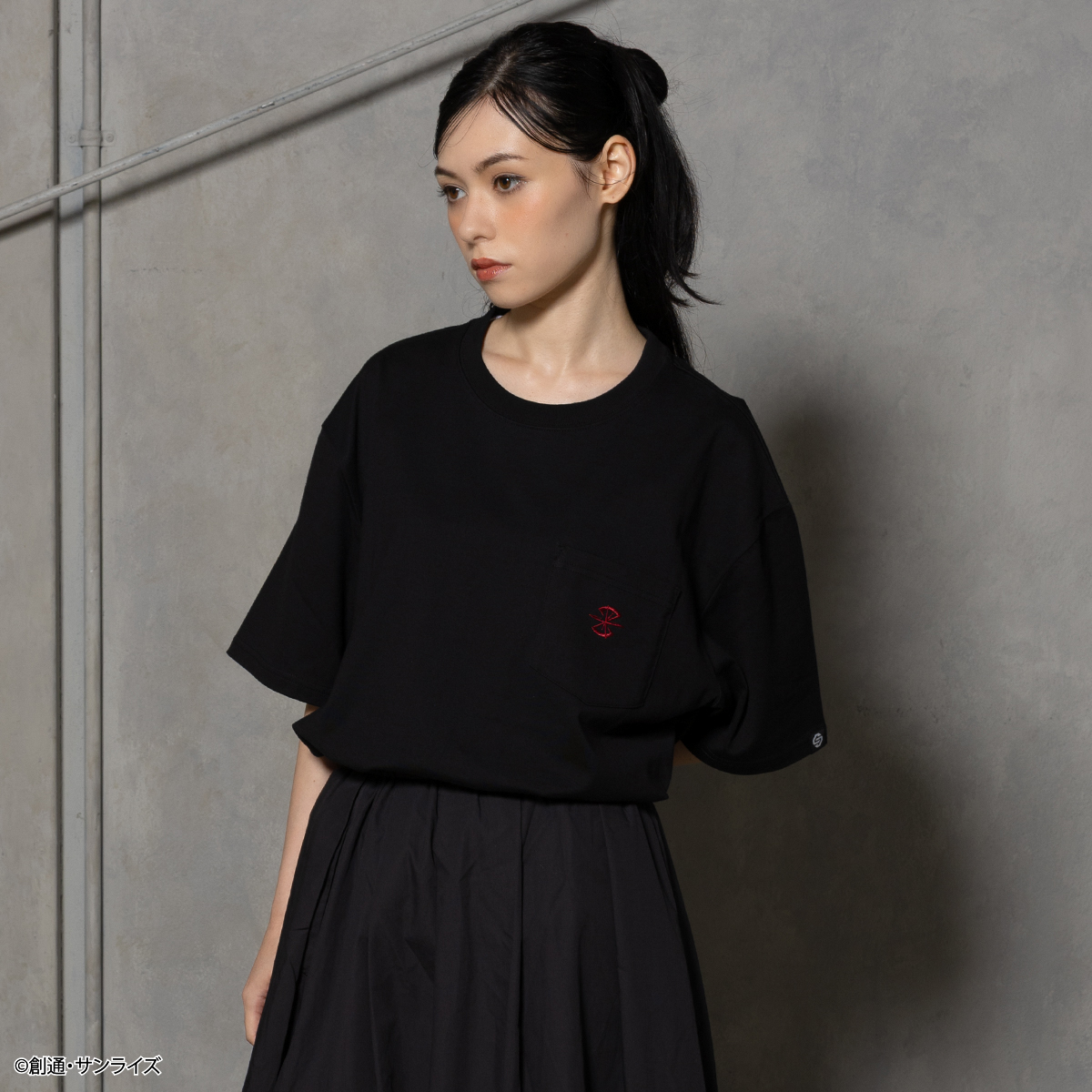 STRICT-G BASIC『機動戦士ガンダムSEED』ポケット付き刺繍Tシャツ Z.A.F.T.