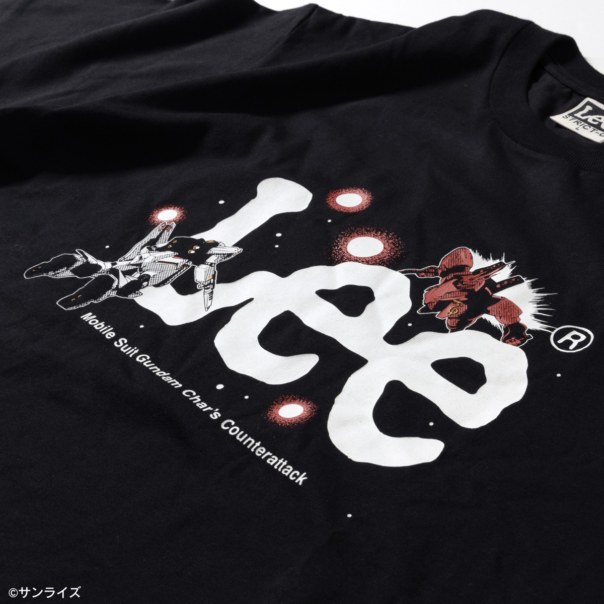 STRICT-G Lee『機動戦士ガンダム 逆襲のシャア』Tシャツ Leeロゴ MS
