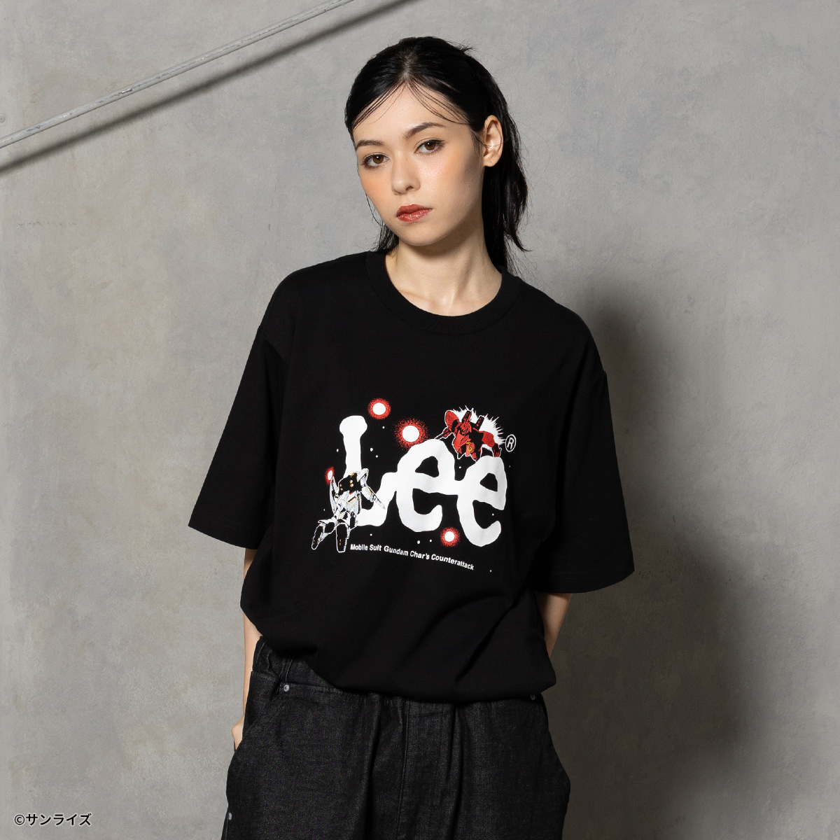 STRICT-G Lee『機動戦士ガンダム 逆襲のシャア』Tシャツ Leeロゴ MS