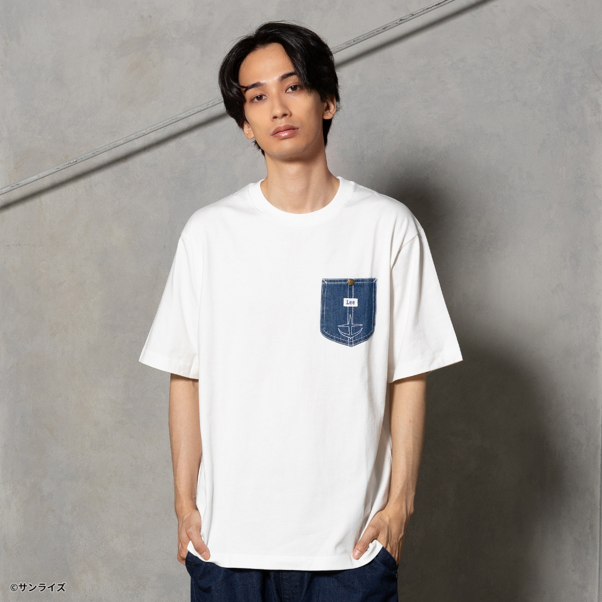 STRICT-G Lee『機動戦士ガンダム 逆襲のシャア』デニムポケット付きTシャツ リ・ガズィ