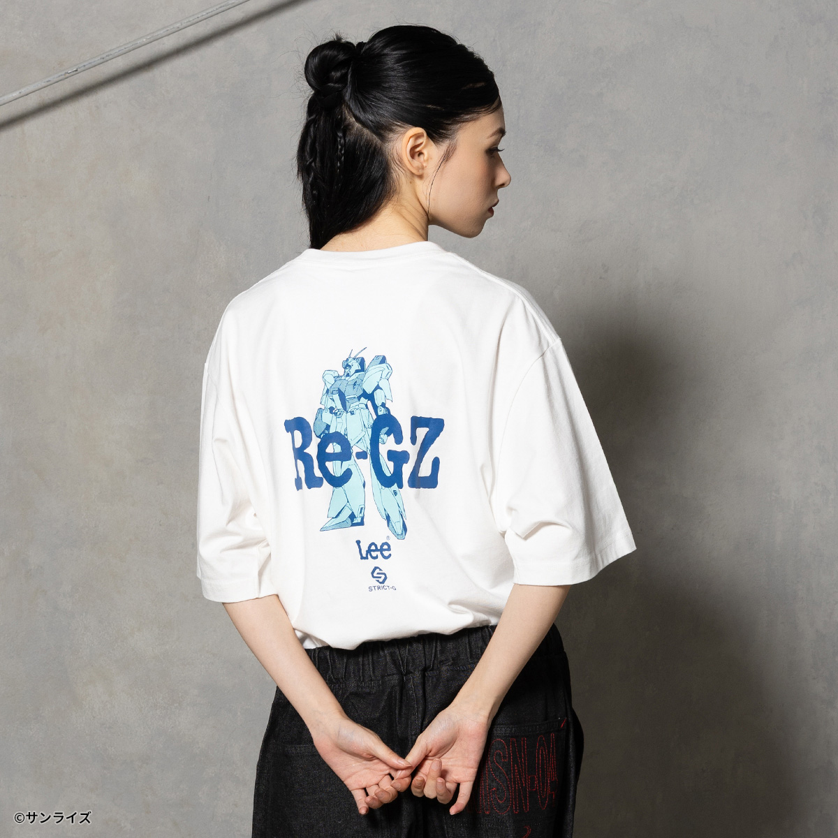 STRICT-G Lee『機動戦士ガンダム 逆襲のシャア』デニムポケット付きTシャツ リ・ガズィ
