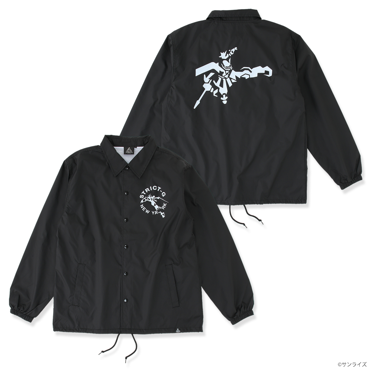 STRICT-G NEW YARK『機動戦士ガンダム』コーチ ジャケット シャア専用ザクII柄
