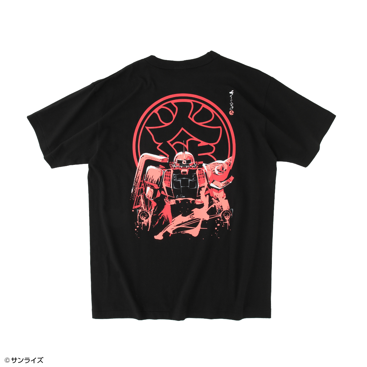STRICT-G JAPAN 火消魂『機動戦士ガンダム』Tシャツ シャア専用ザクII